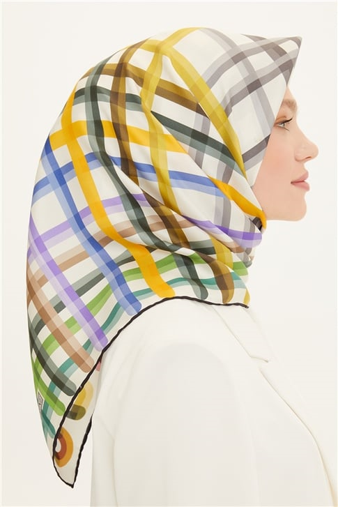 Armine Twill İpek Eşarp 22Ya8701 09