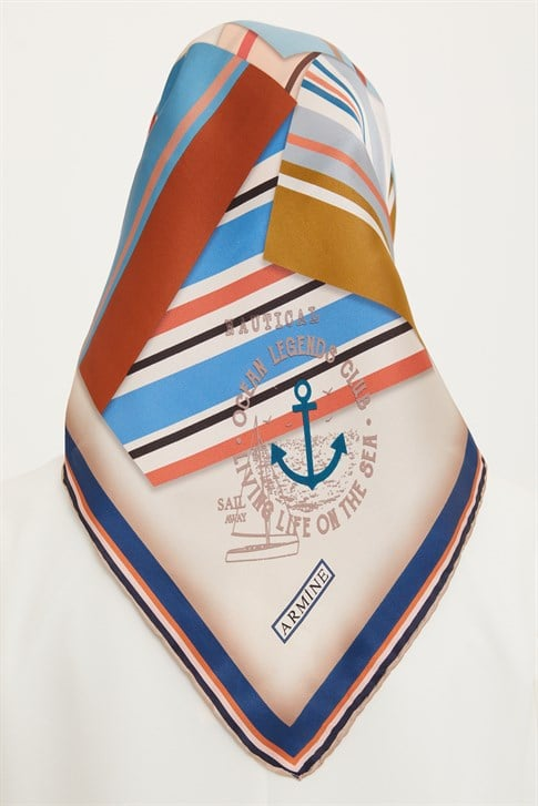 Armine Twill İpek Eşarp 22Ya8704 31
