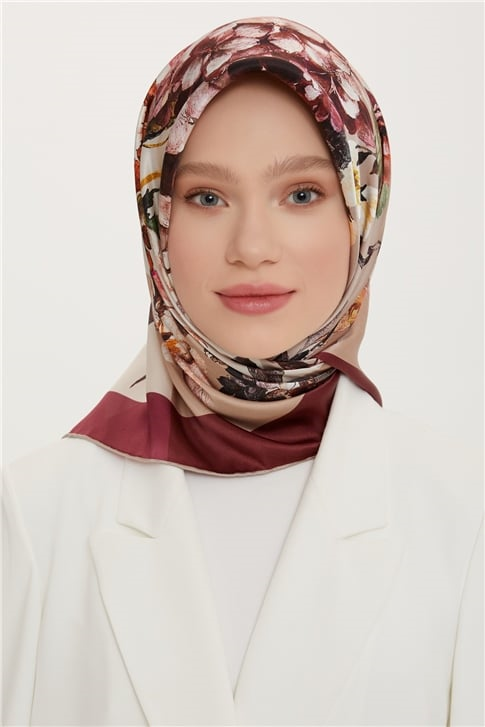 Armine Twill İpek Eşarp 22Ya8707 08