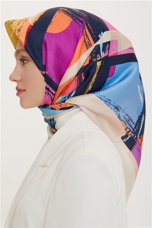 Armine Twill İpek Eşarp 22Ya8714 33