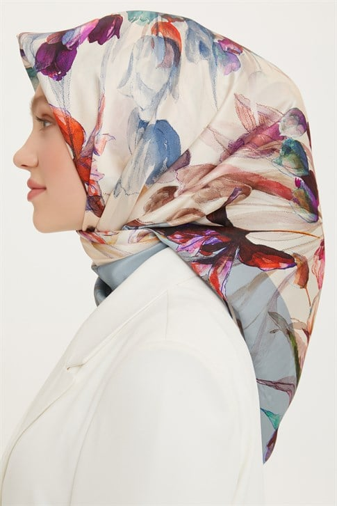 Armine Twill İpek Eşarp 22Ya8715 01