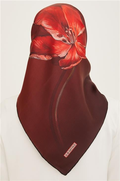 Armine Twill İpek Eşarp 22Ya8737 05
