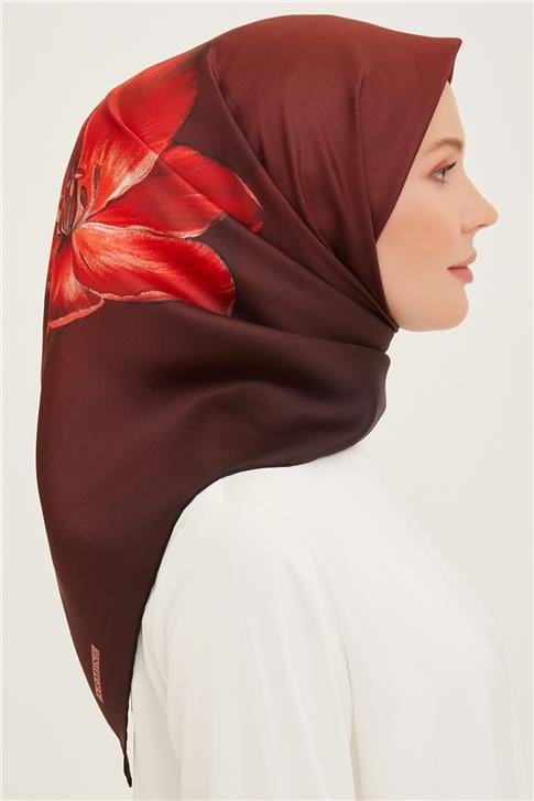 Armine Twill İpek Eşarp 22Ya8737 05