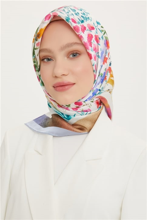 Armine Twill İpek Eşarp 22Ya8741 06