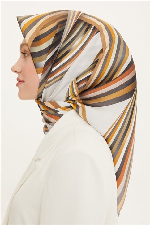 Armine Twill İpek Eşarp 22Ya8743 08