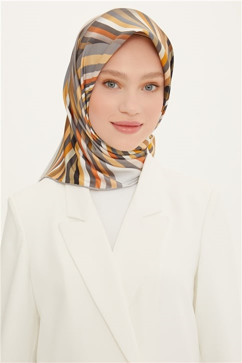 Armine Twill İpek Eşarp 22Ya8743 08