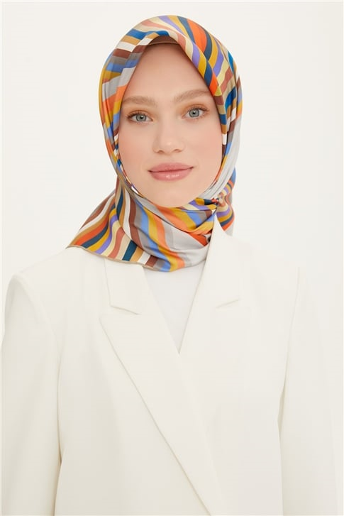Armine Twill İpek Eşarp 22Ya8743 38