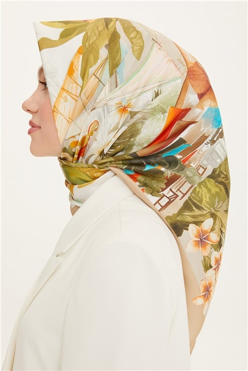 Armine Twill İpek Eşarp 22Ya8754 08