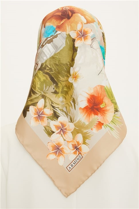 Armine Twill İpek Eşarp 22Ya8754 08