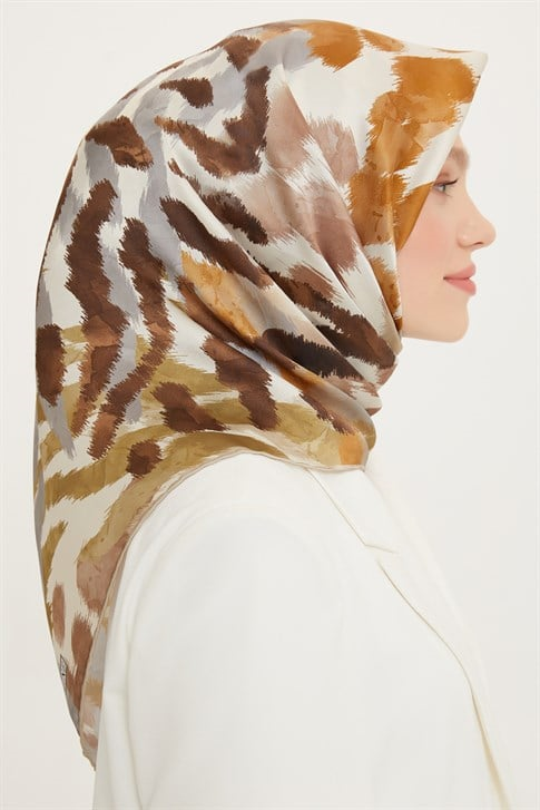 Armine Twill İpek Eşarp 22Ya8759 33