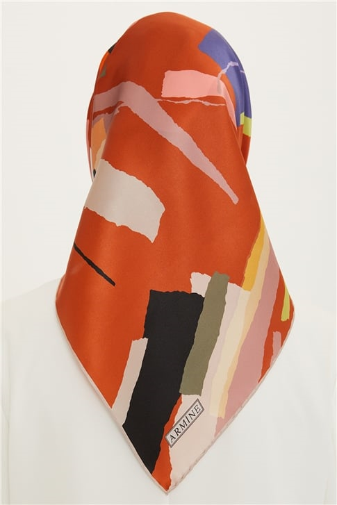Armine Twill İpek Eşarp 22Ya8760 52