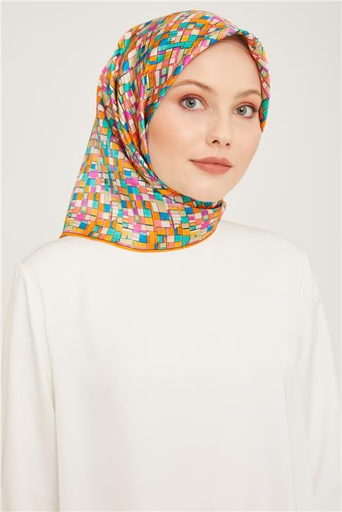 Armine Twill İpek Eşarp 23Ka9004 22 02