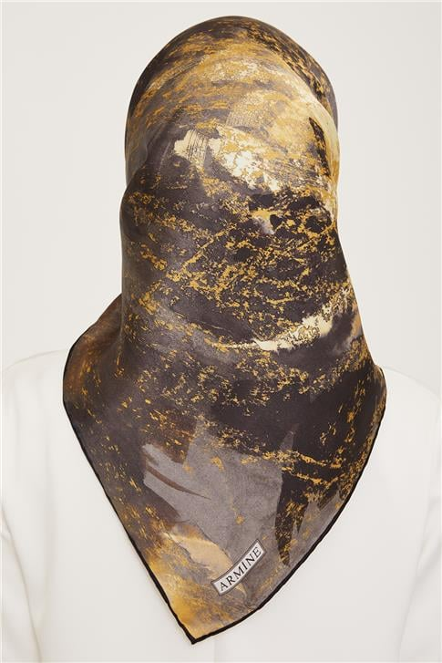 Armine Twill İpek Eşarp 23Ka9015 08