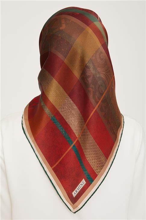 Armine Twill İpek Eşarp 23Ka9023 04