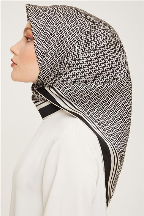 Armine Twill İpek Eşarp 23Ka9026 02