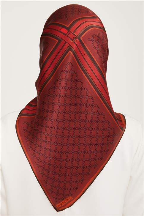 Armine Twill İpek Eşarp 23Ka9054 02