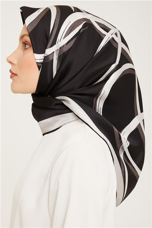 Armine Twill İpek Eşarp 23Ka9059 09