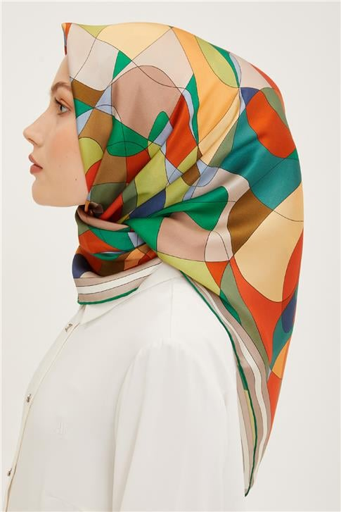 Armine Twill İpek Eşarp 23Ya8926 06