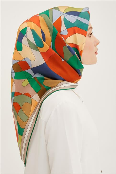 Armine Twill İpek Eşarp 23Ya8926 06