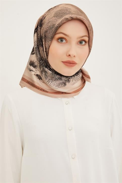 Armine Twill İpek Eşarp 23Ya8965 01