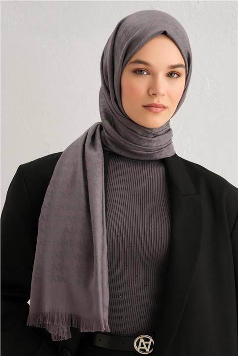 Armine Viscon Kazayağı Desen Şal 11