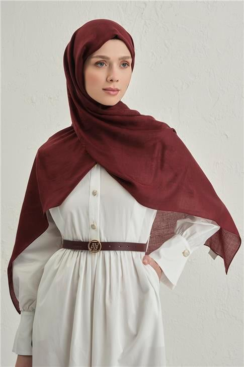 Armine Woolair Dalga Monogram Şal 1 32