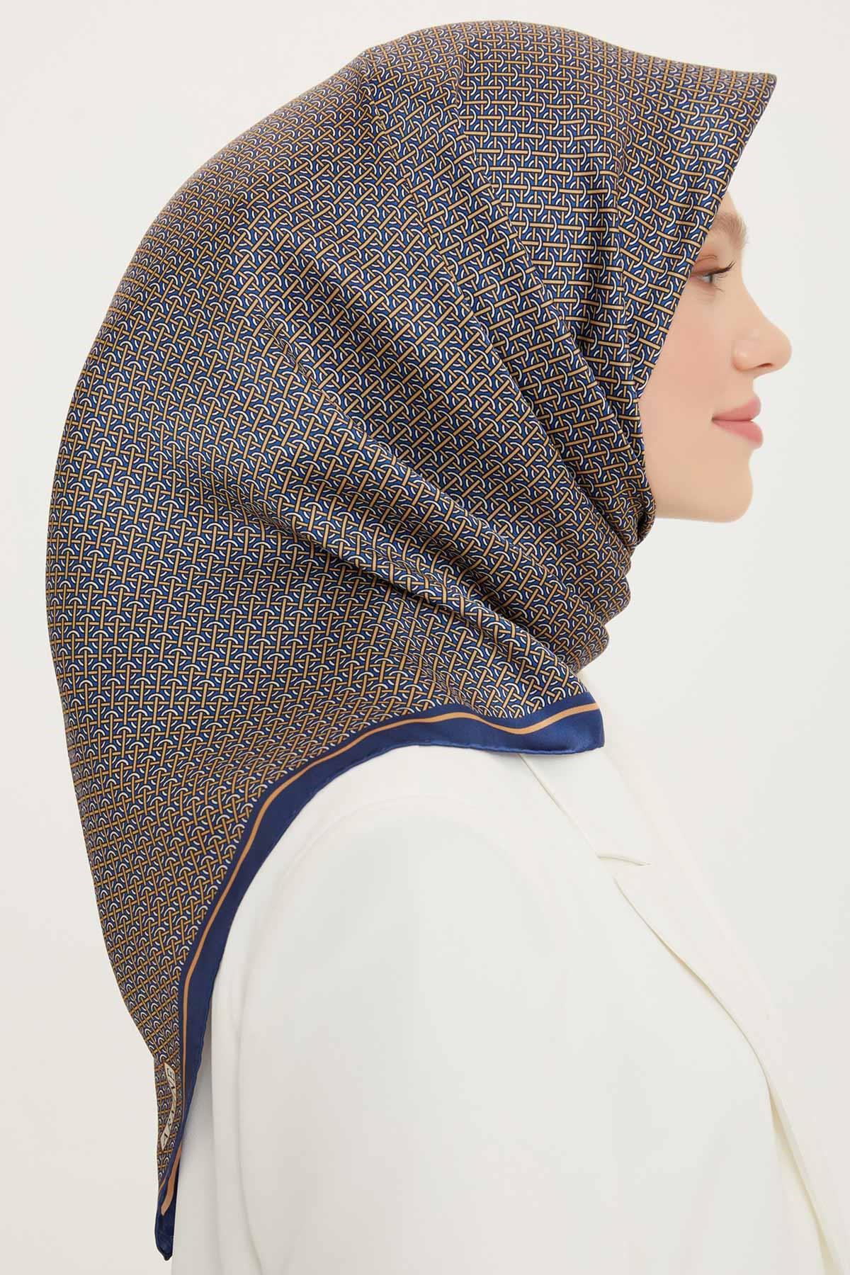 Armine Nostalji Twill İpek Eşarp 8733-34