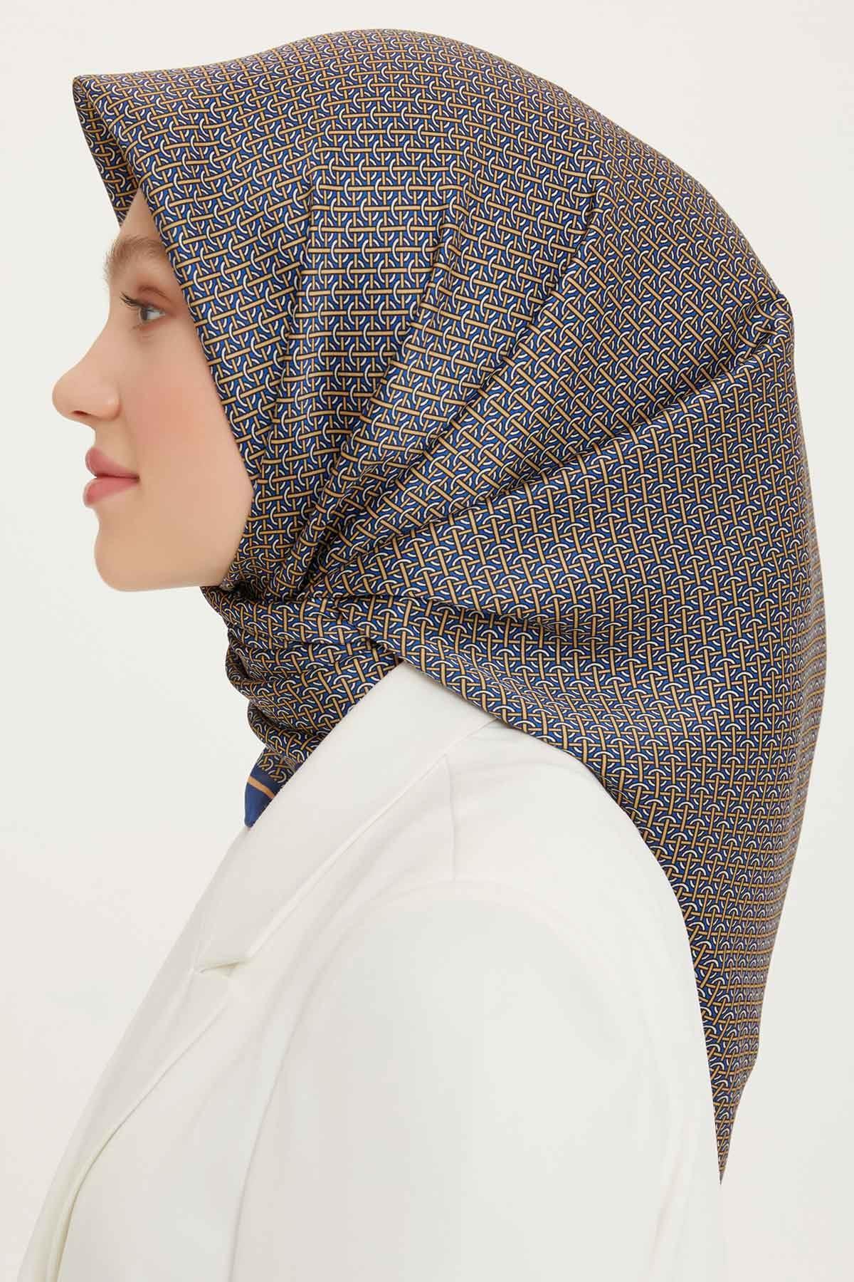 Armine Nostalji Twill İpek Eşarp 8733-34