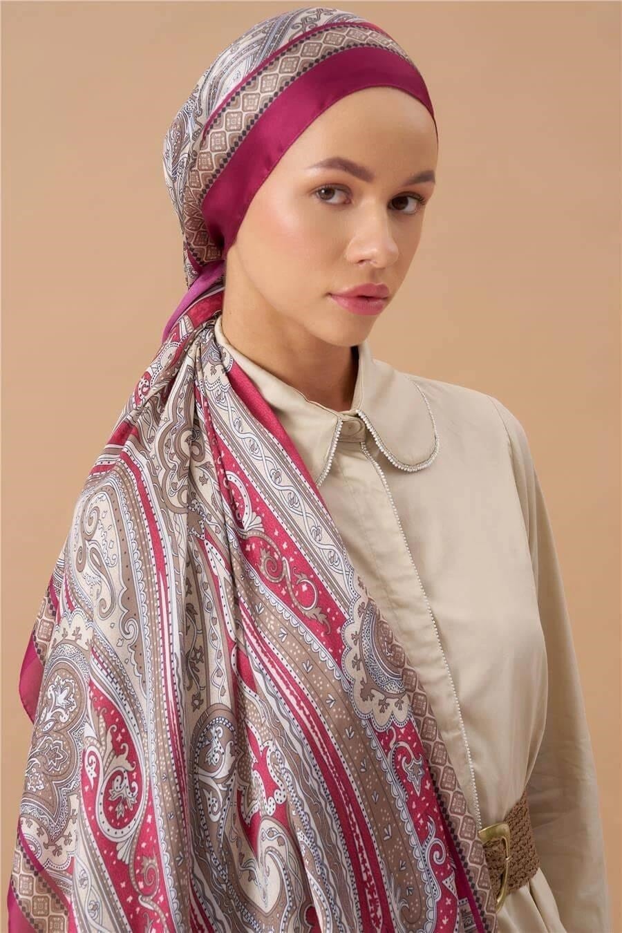 Jardin Secret Collection Hint Vual İpek Şal 5012-05