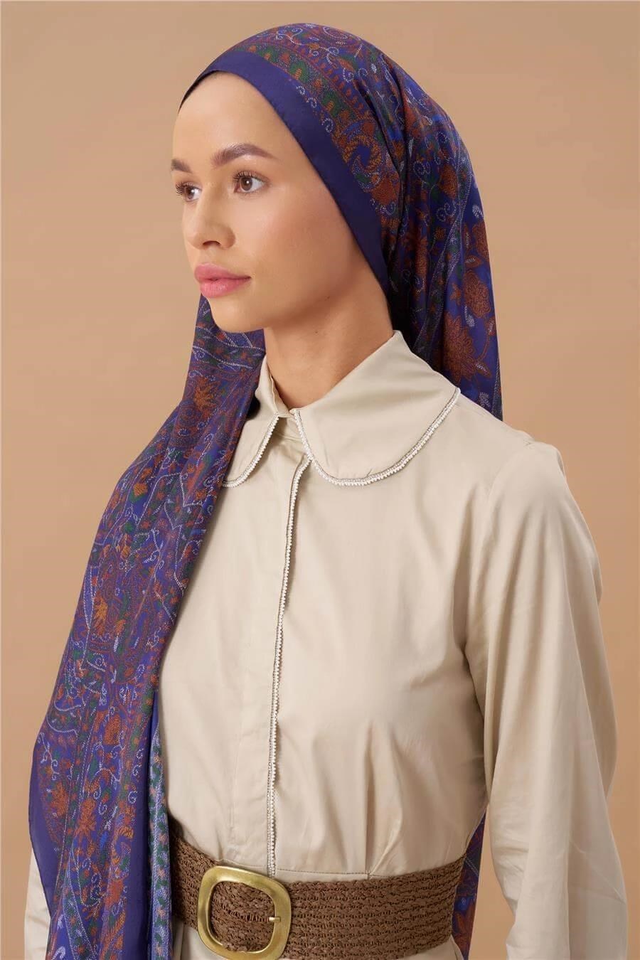 Jardin Secret Collection Hint Vual İpek Şal 5011-19