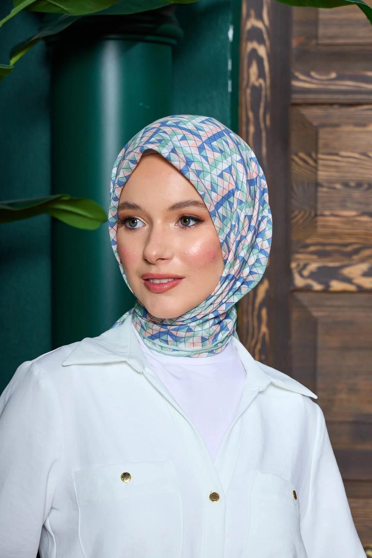 Marrakech Koleksiyon Soft Eşarp Somon Ametist 1203-10