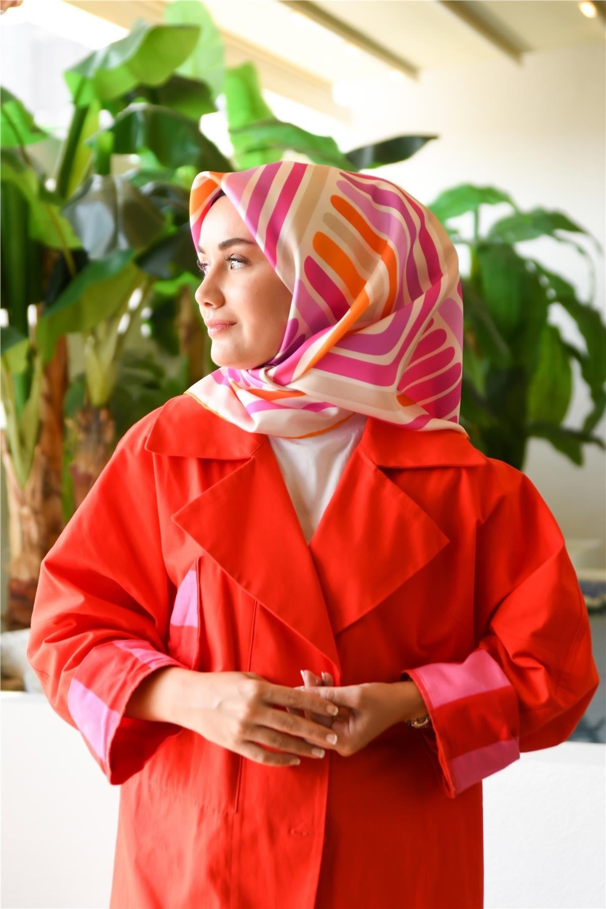 Silk Home %100 Twill İpek Eşarp 11382-13