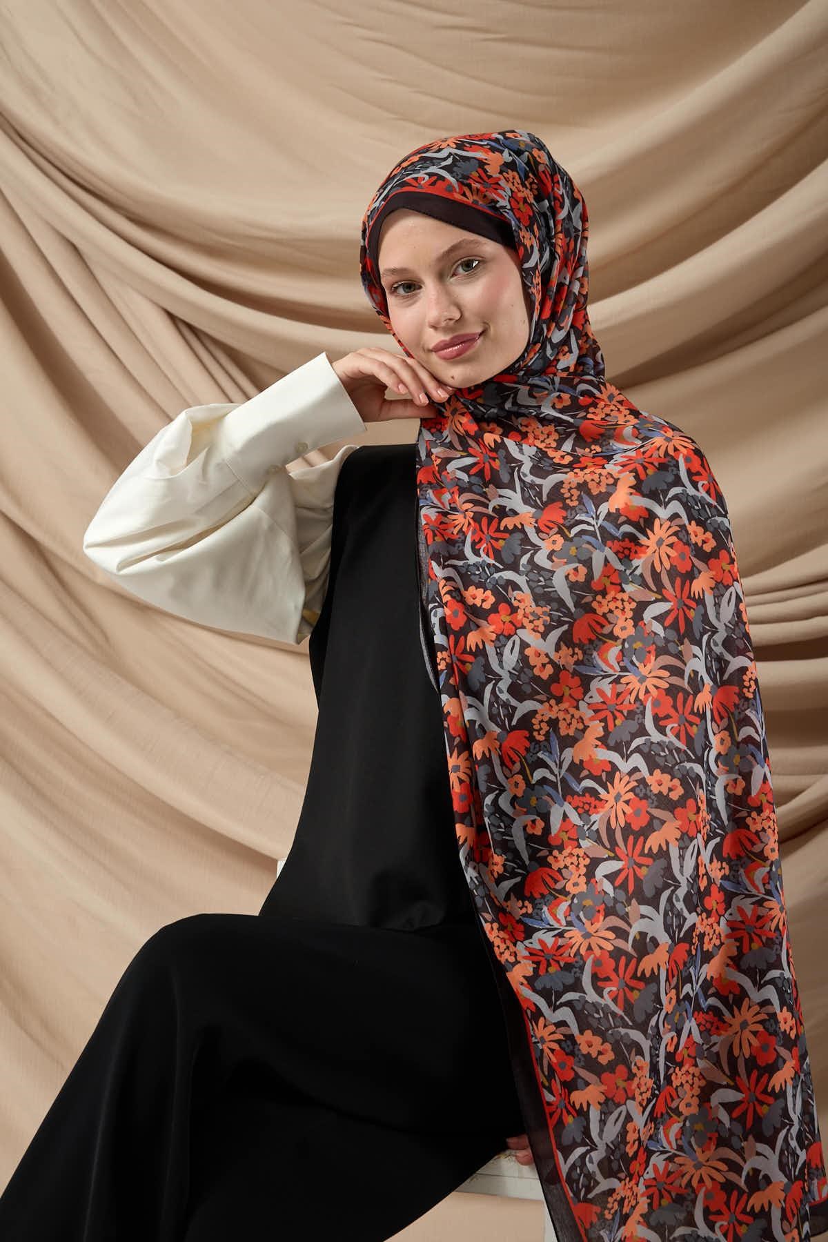 Silk Home Desenli Soft Şal 70019-18