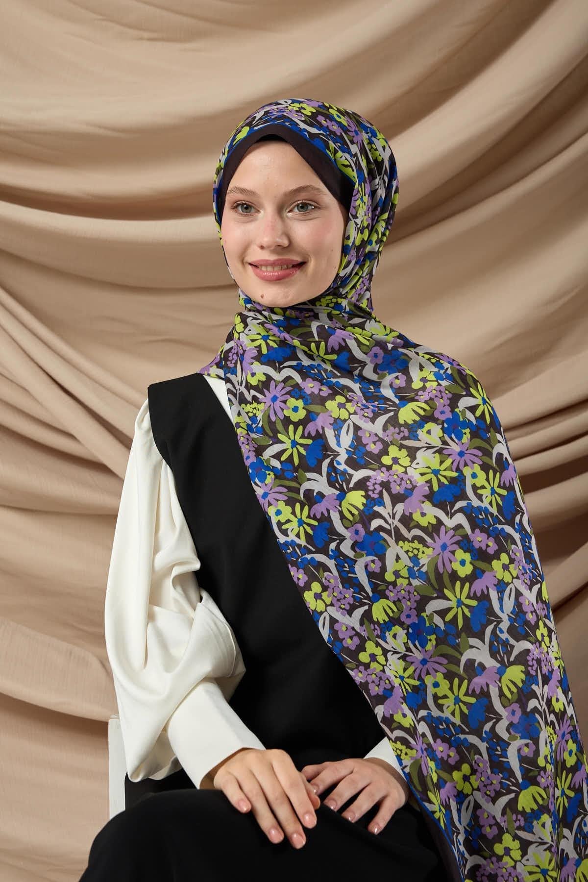 Silk Home Desenli Soft Şal 70019-19