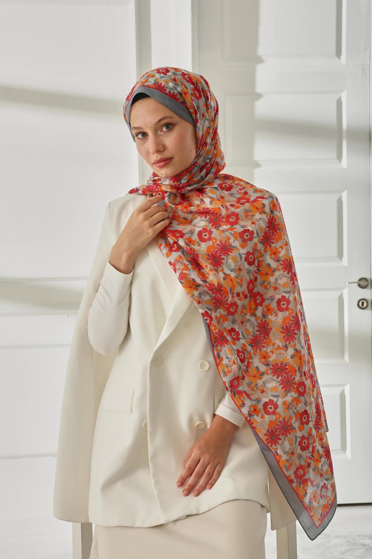 Silk Home Desenli Soft Şal 70021-12