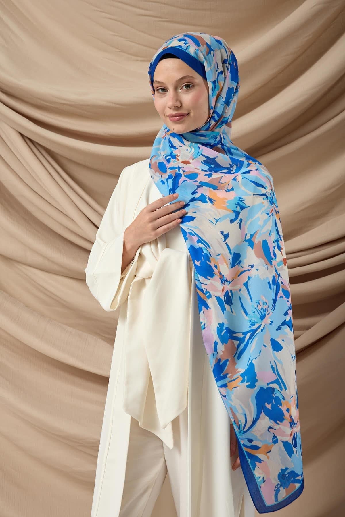 Silk Home Desenli Soft Şal 70023-18