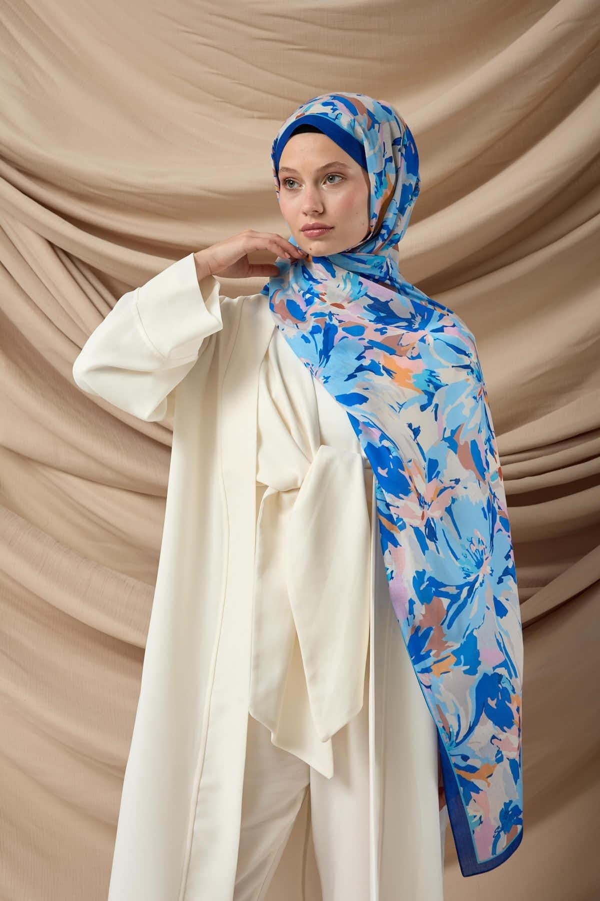 Silk Home Desenli Soft Şal 70023-18