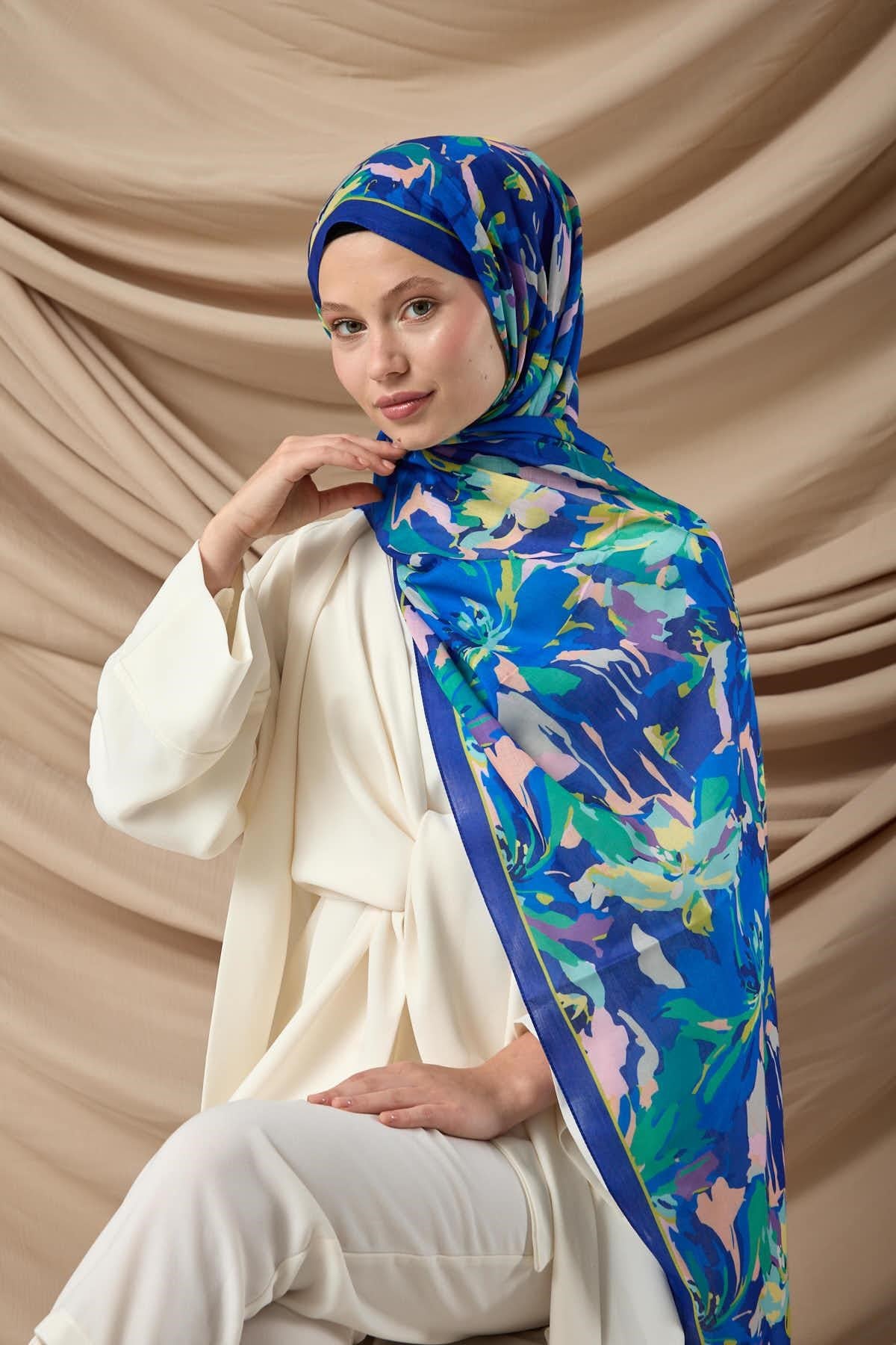 Silk Home Desenli Soft Şal 70023-19