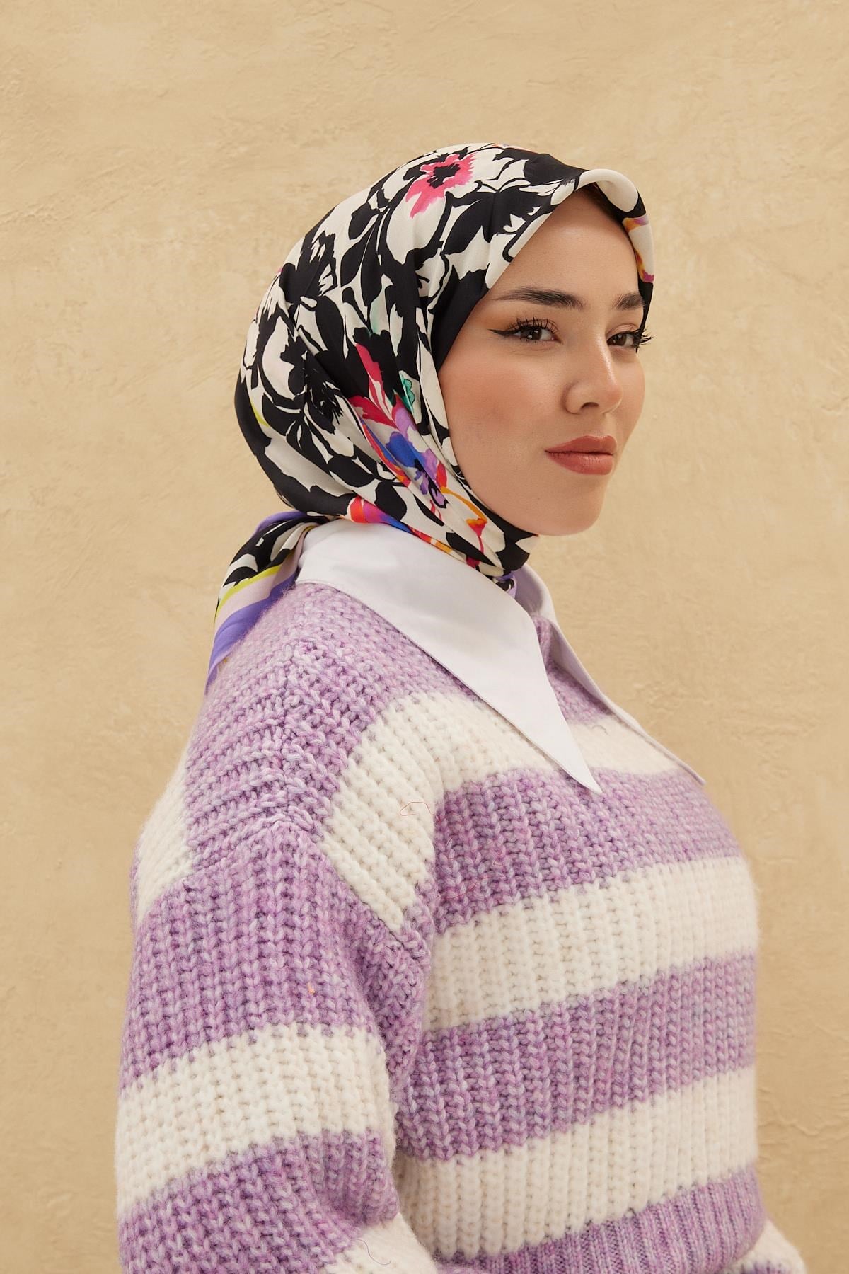 Silk Home Organik Pamuk İpek Eşarp 79006-07
