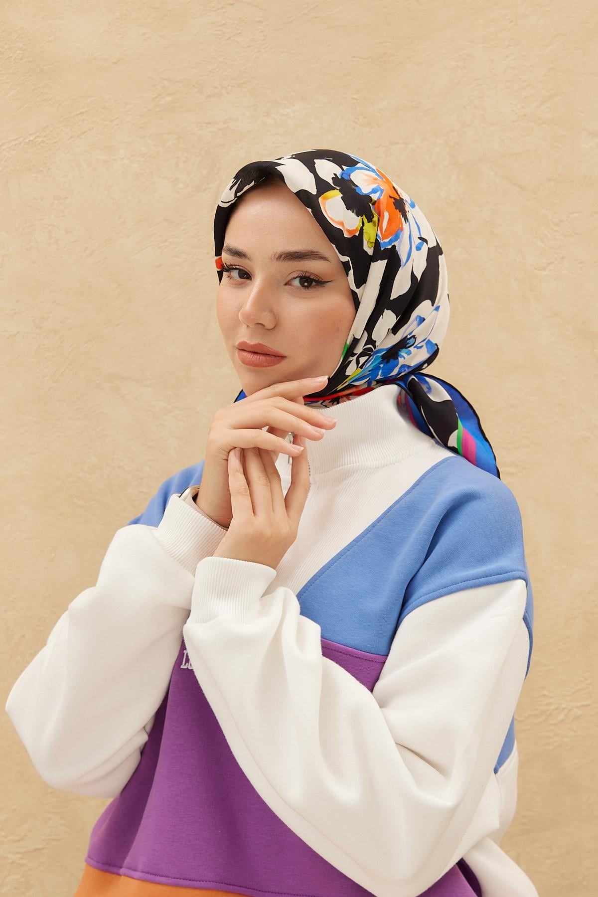 Silk Home Organik Pamuk İpek Eşarp 79006-05