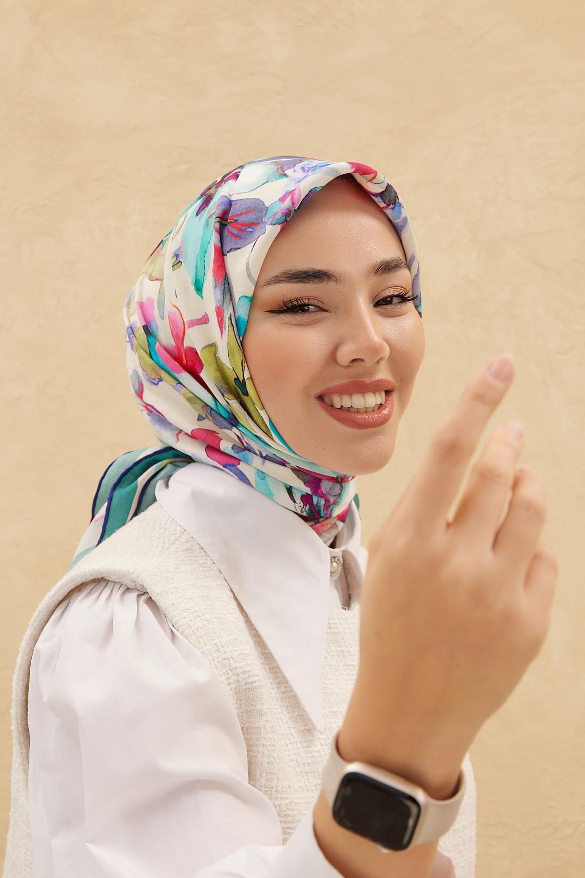 Silk Home Organik Pamuk İpek Eşarp 79007-12