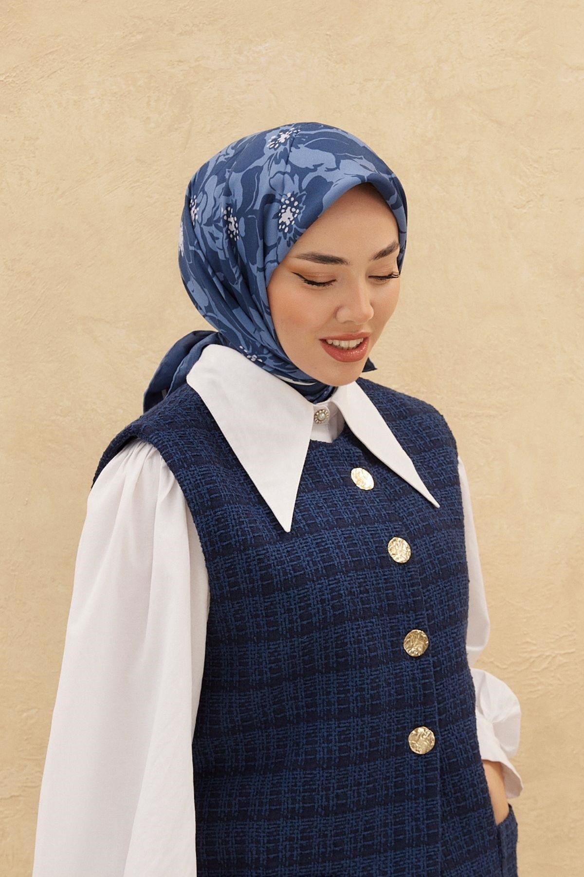 Silk Home Organik Pamuk İpek Eşarp 79008-02