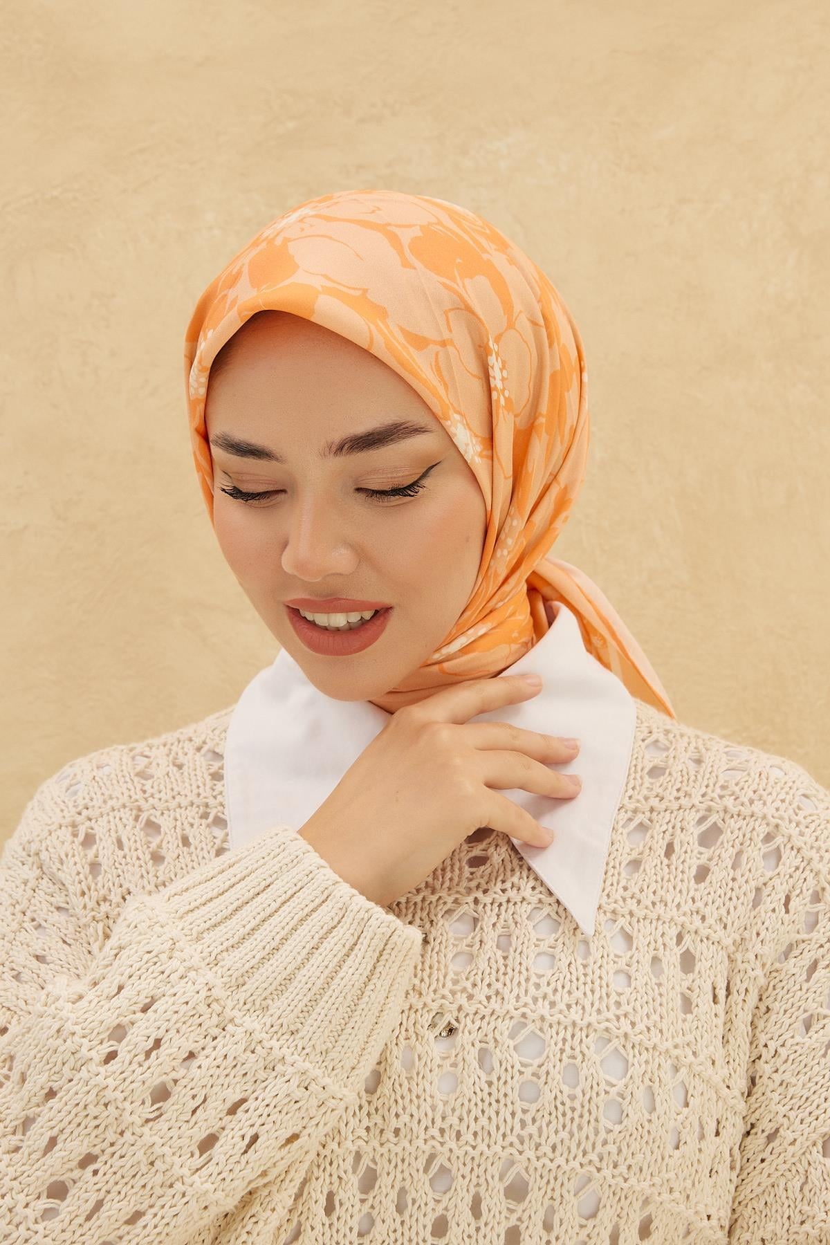 Silk Home Organik Pamuk İpek Eşarp 79008-06