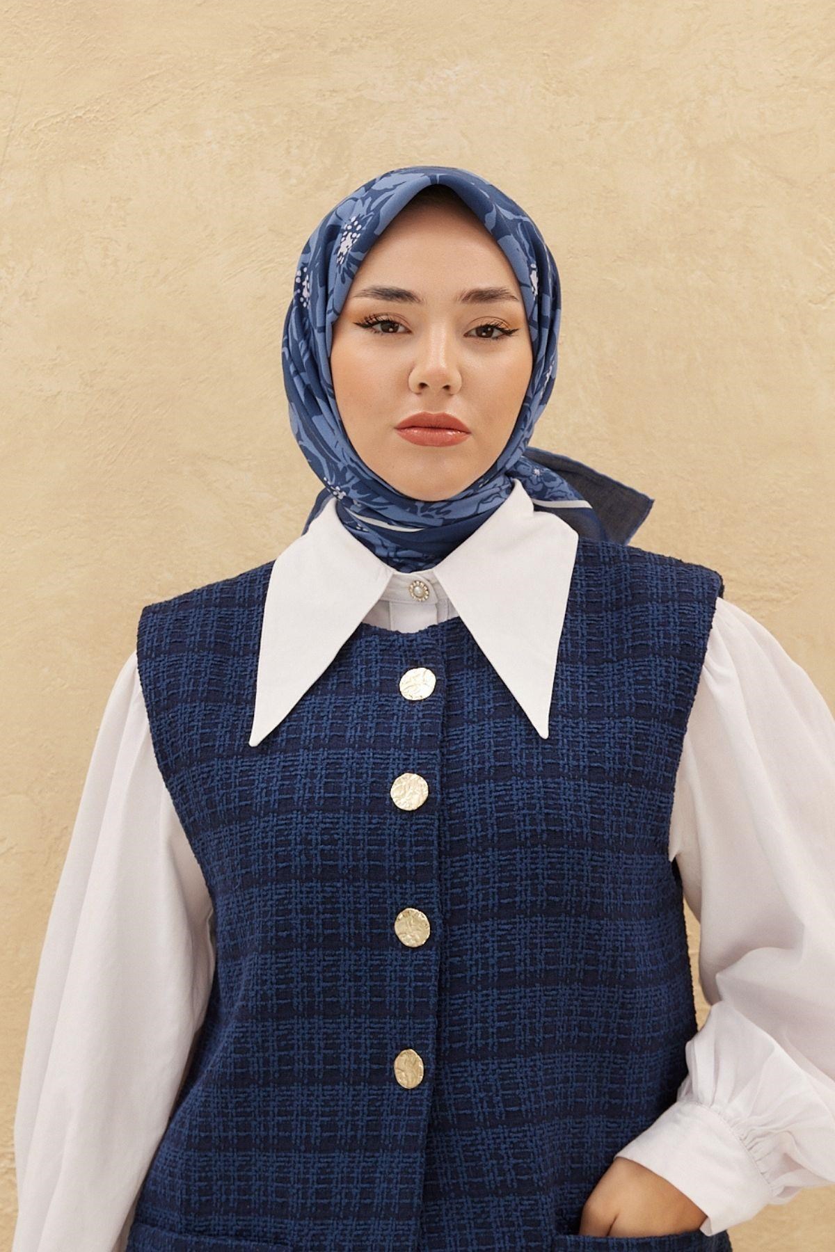 Silk Home Organik Pamuk İpek Eşarp 79008-02