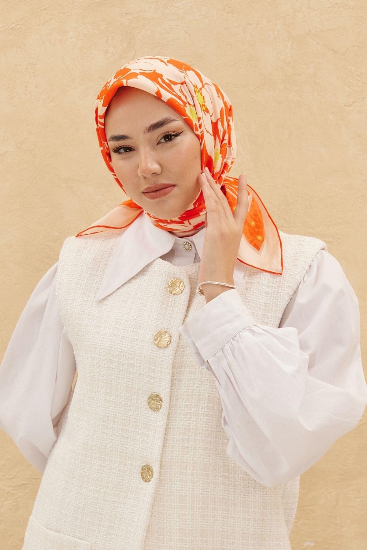 Silk Home Organik Pamuk İpek Eşarp 79008-05