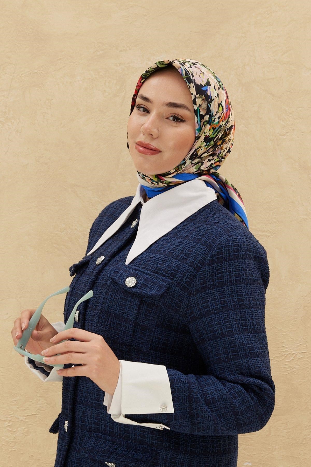 Silk Home Organik Pamuk İpek Eşarp 79009-11