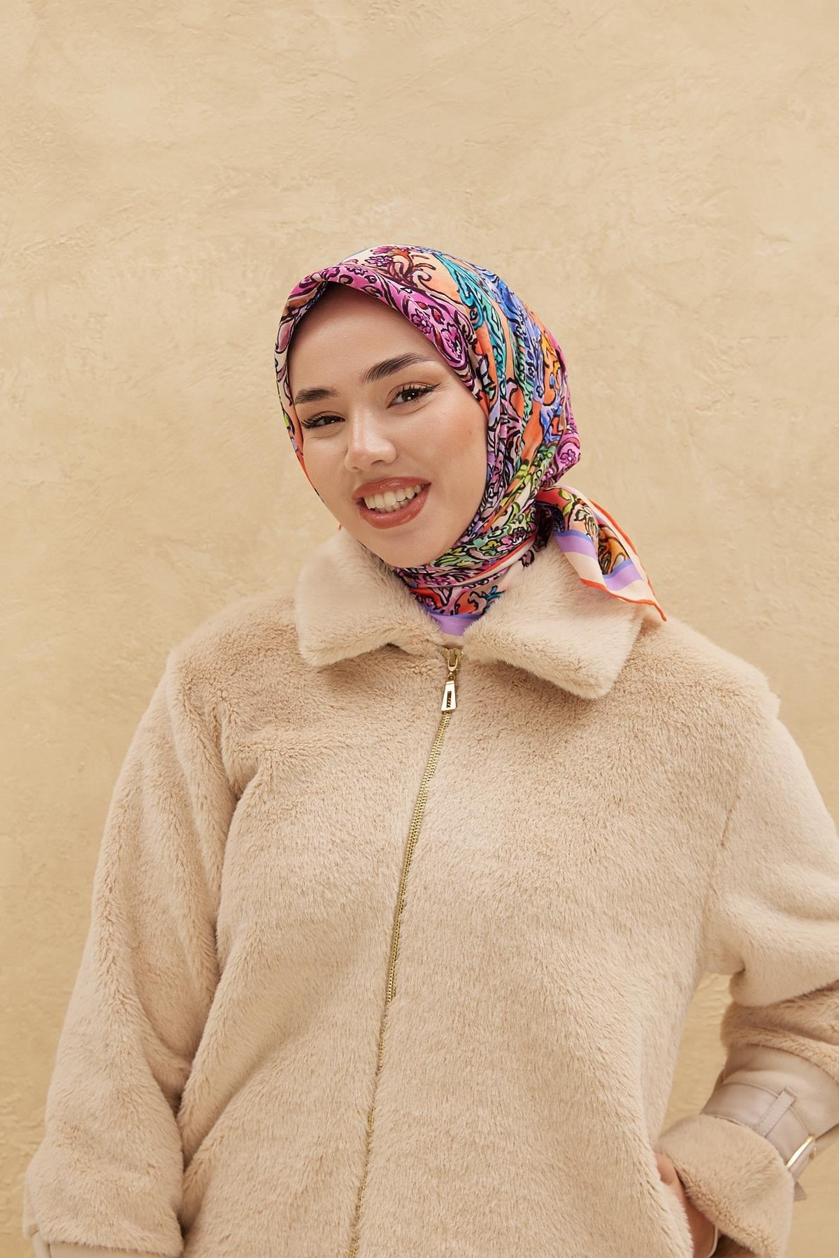 Silk Home Organik Pamuk İpek Eşarp 79010-08
