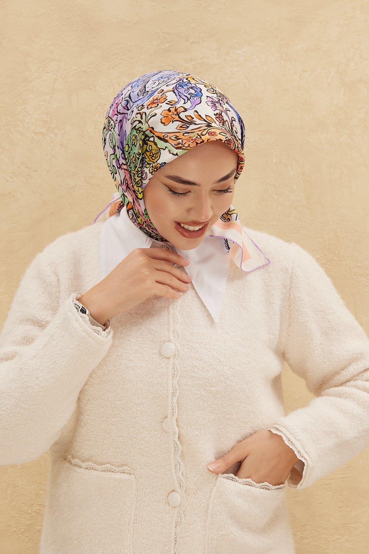 Silk Home Organik Pamuk İpek Eşarp 79010-09
