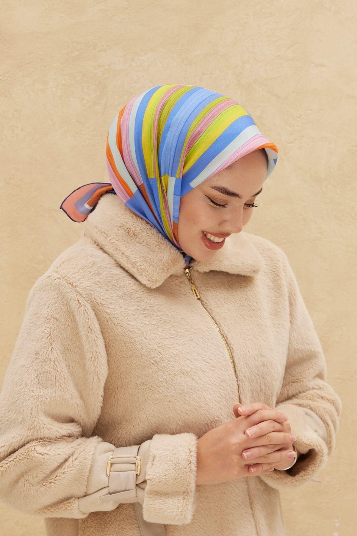 Silk Home Organik Pamuk İpek Eşarp 79011-04