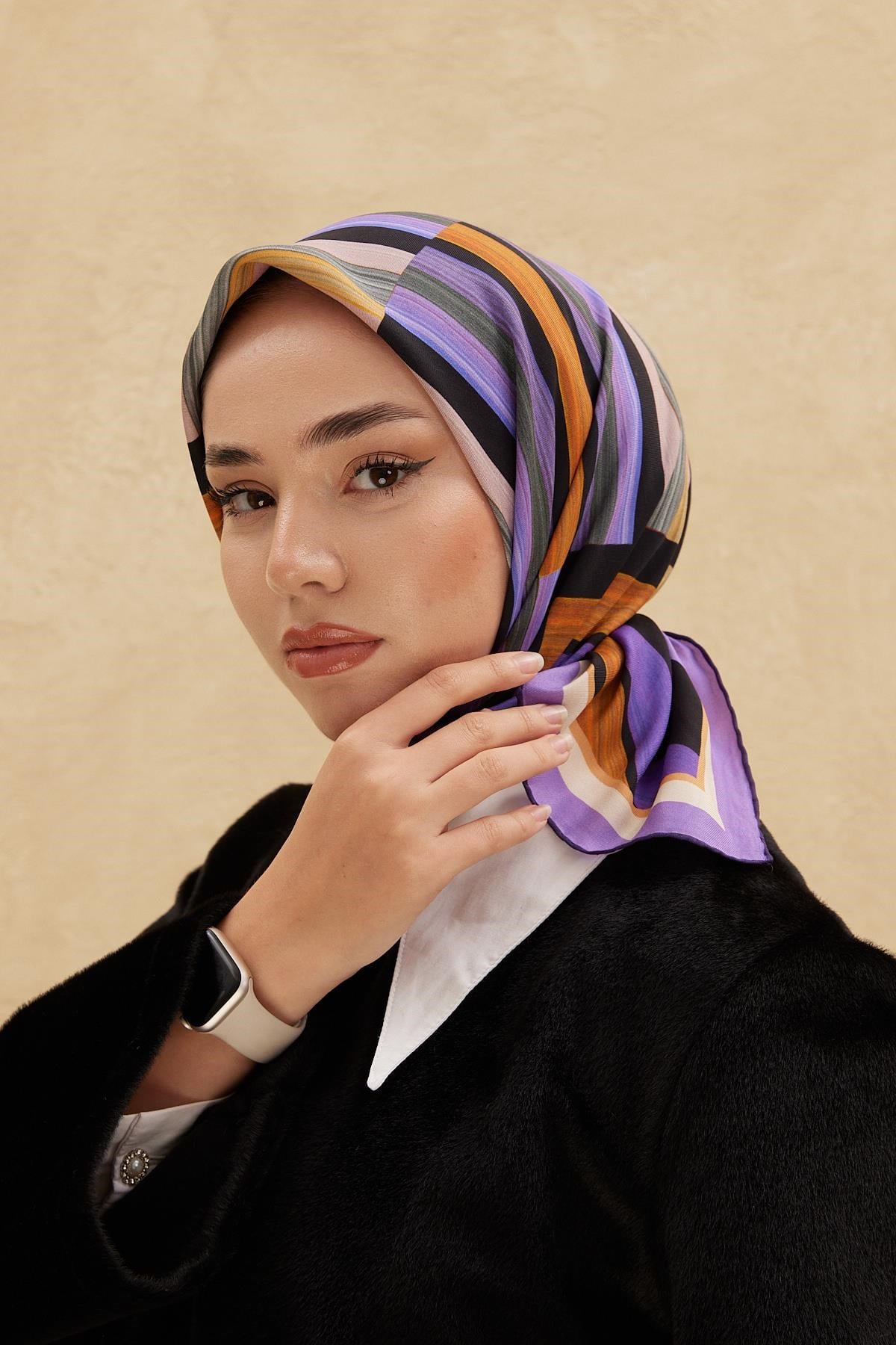 Silk Home Organik Pamuk İpek Eşarp 79011-08